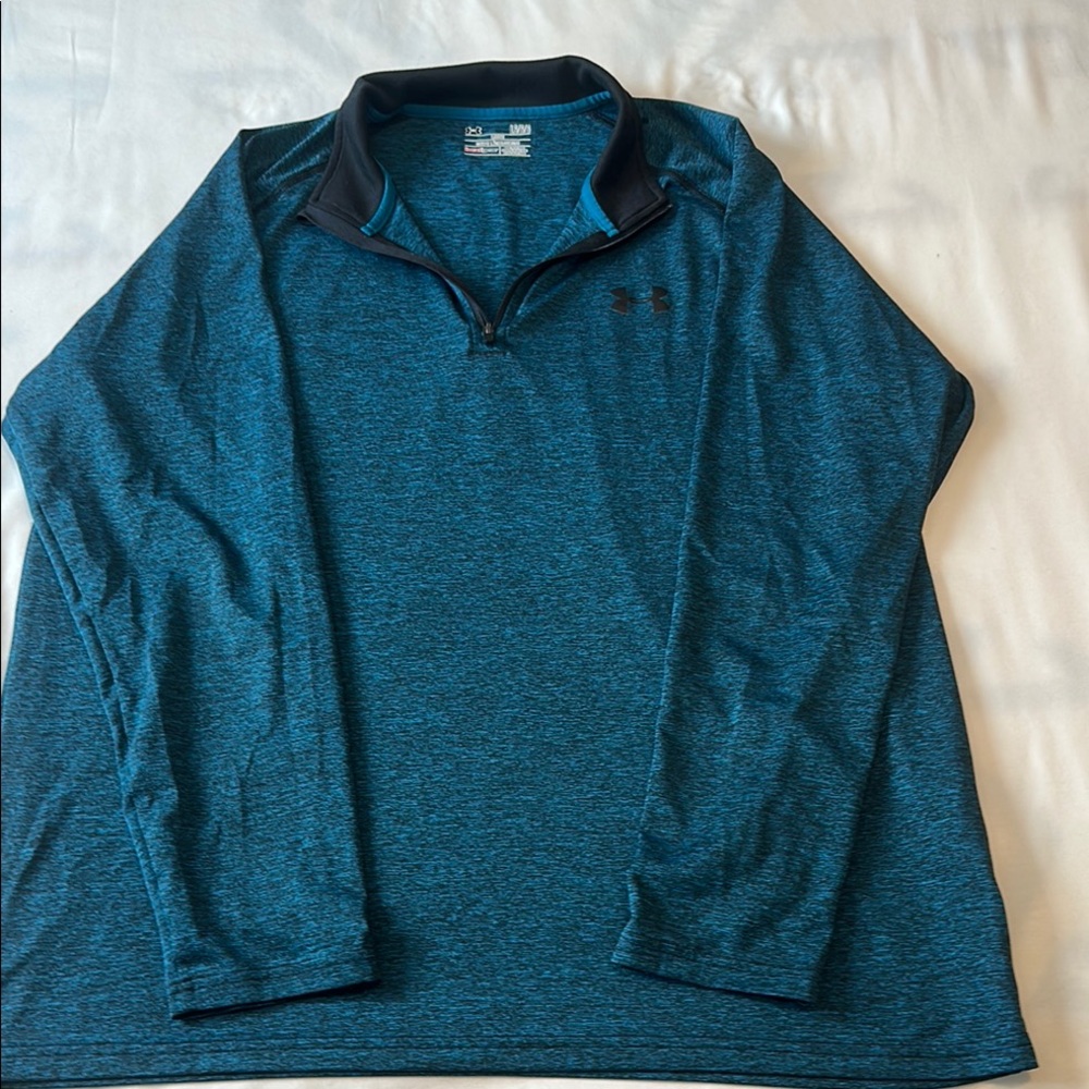 Men’s Under Armour Heat Gear Quarter-Zip Pullover Size Large